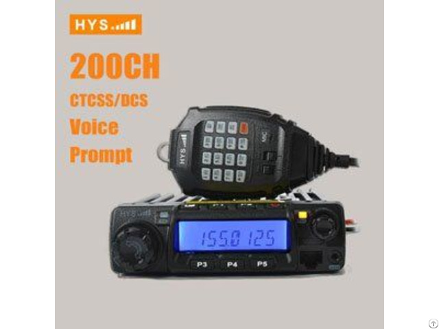 Single Band Mobile Radio Transceiver Vhf Uhf Tc 135