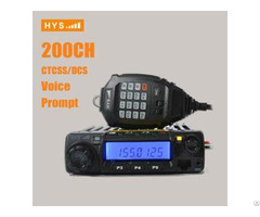 Single Band Mobile Radio Transceiver Vhf Uhf Tc 135