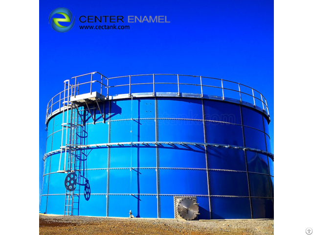 Bolted Steel Industrial Water Tanks 30000 Gallon Acid And Alkali Resistance