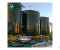 Glass Lined Steel Industrial Water Tanks 30000 Gallon Acid Snd Alkali Resistance