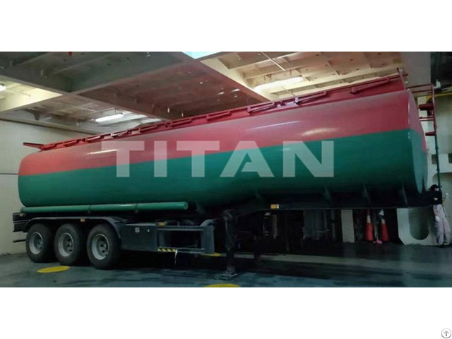 Fuel Tanker Trailer From Zimbabwe Customer