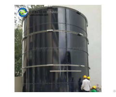 Glass Fused To Steel Industrial Water Tanks For Coco Cola Wastewater Treatment Plant