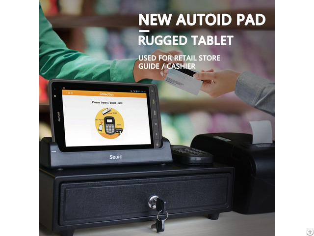 Industrial New Autoid Pad Rugged Lightweight Android Tablet