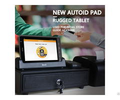 Industrial New Autoid Pad Rugged Lightweight Android Tablet