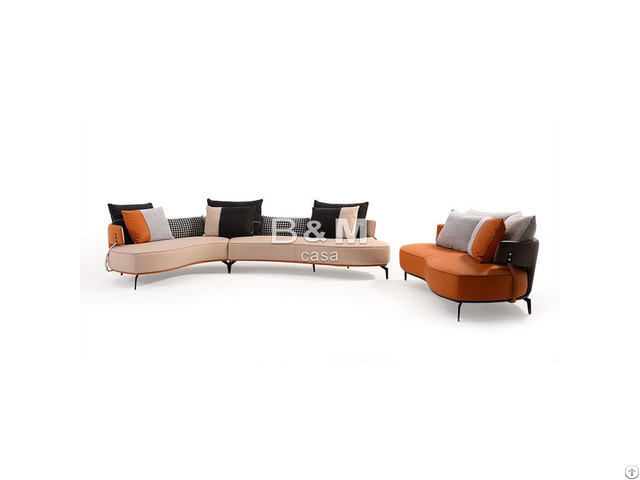 Villa Leather Sofa