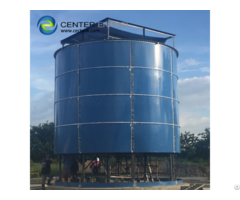 Industrial Glass Lined Steel Water Storage Tanks For Sewage Treatment Plant