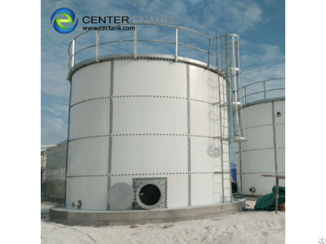 Expandable Porcelain Enameled Steel Industrial Water Tanks Awwa D103 09 Osha Iso En 28765