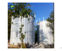 Art 310 Industrial Water Glass Fused To Steel Food Processing Wastewater Storage Tanks