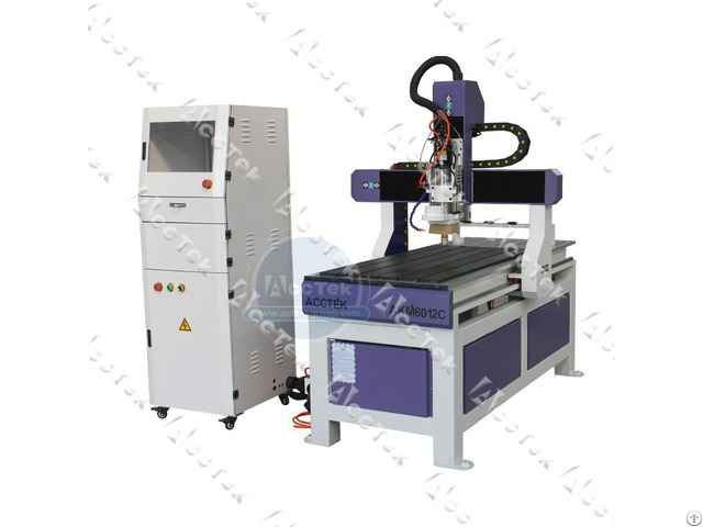 Cnc Router Machine For Wooden Carving Akm6012c With Mach3 Controller