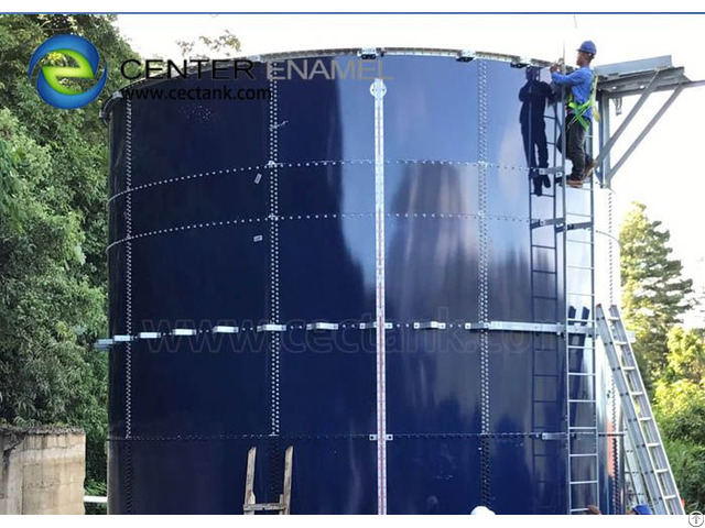 Eco Friendly Bolted Steel Storage Tank For Sewage Treatment Plant