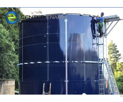 Eco Friendly Bolted Steel Storage Tank For Sewage Treatment Plant