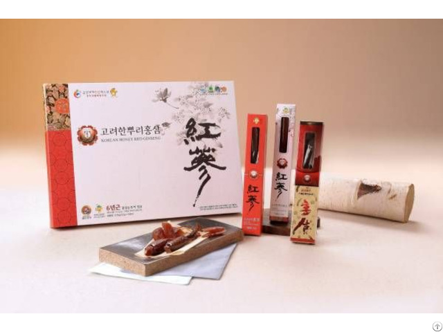 Honey Glazed Red Ginseng Whole Root