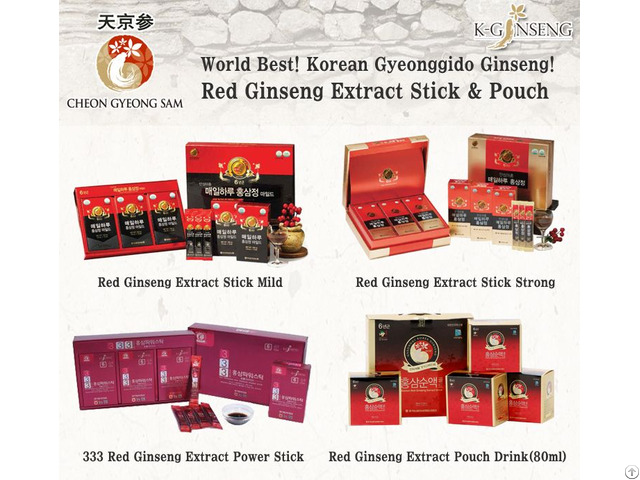 Korean Red Ginseng Extract Stick