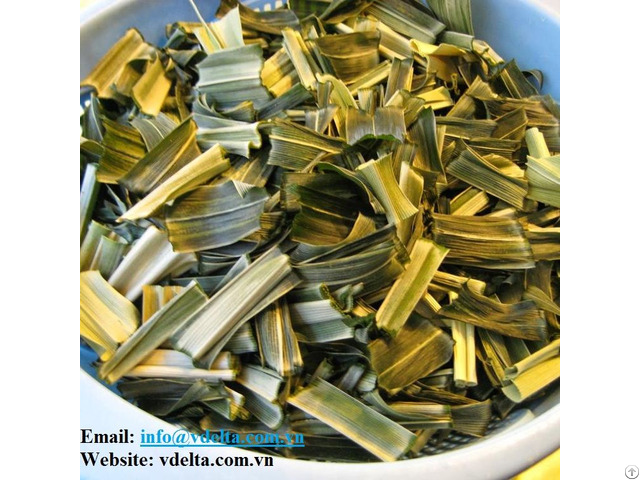 Dried Pandan Leaf Slices From Vietnam