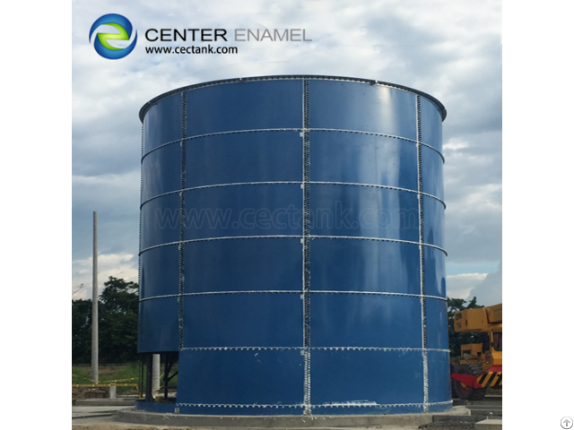 Glass Fused To Steel Fire Water Storage Tanks With Acid And Alkalinity Proof