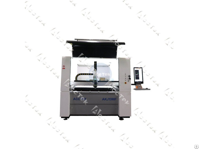 Cnc Mini Metal Fiber Laser Cutting Machine Akj1390f