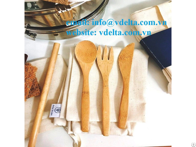 High Quality Coconut Wooden Cutlery From Viet Nam