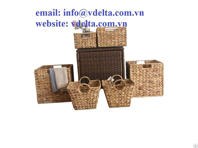 Big Collapsible Rattan Basket 2020 Best Selling From Viet Nam