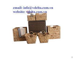 Big Collapsible Rattan Basket 2020 Best Selling From Viet Nam