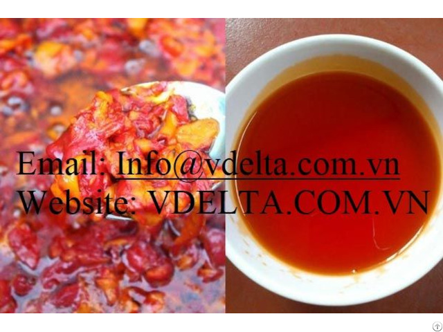 High Quality Virgin Gac Fruit Oil From Viet Nam