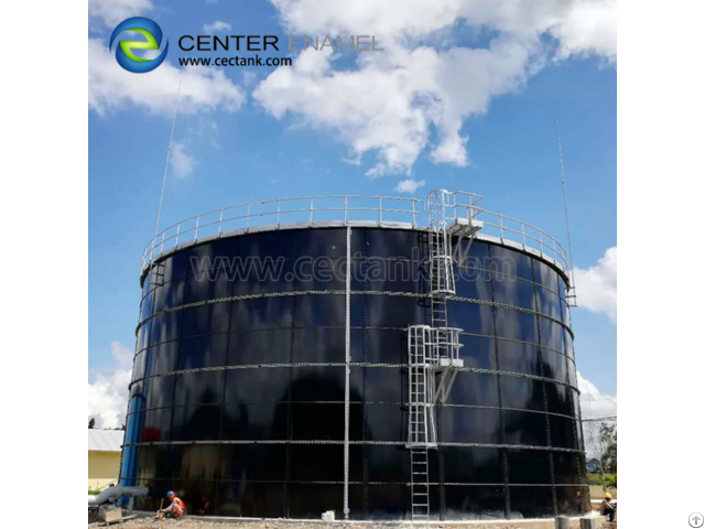 Glass Fused To Steel Bolted Fire Fighting Water Tank