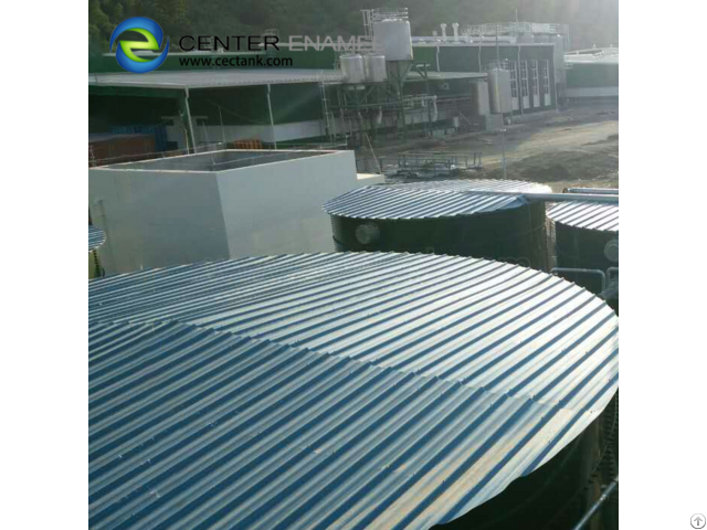 Porcelain Enamel Liquid Tank For Industrial Wastewater Storage