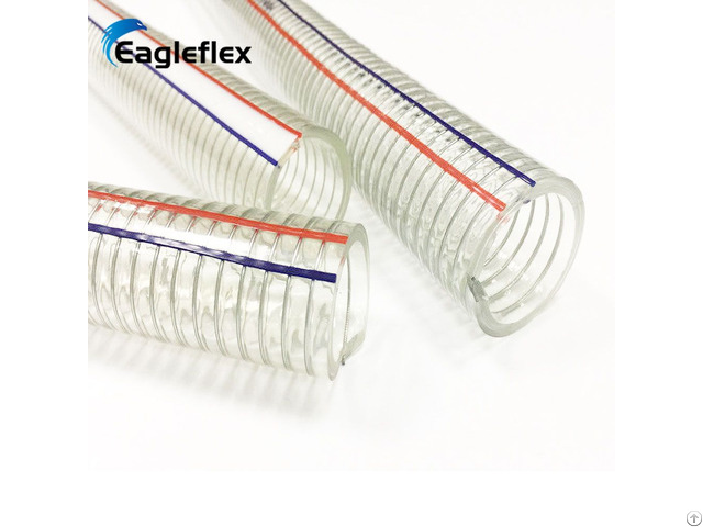 Transparent Pvc Flexible Steel Wire Hose