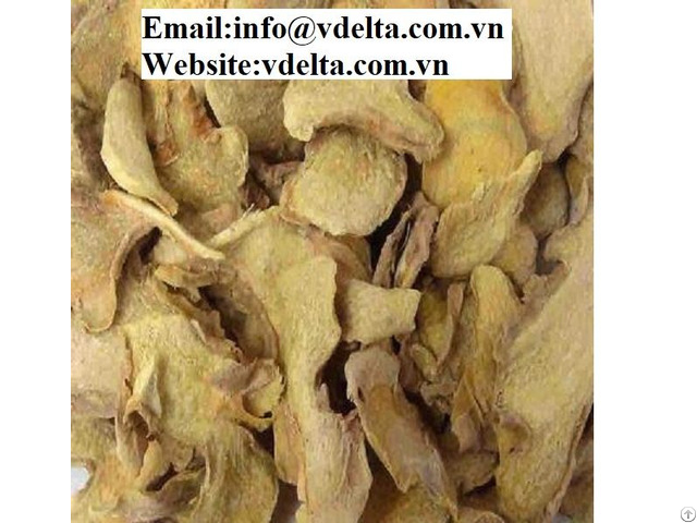 Viet Nam High Quality Dried Sliced Ginger