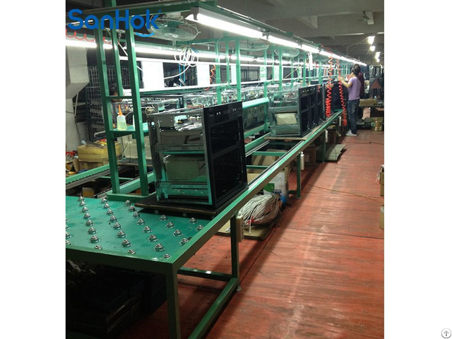 Industrial Ozone Dish Disinfection Cabinet Assembly Line For Home Appliances Factory