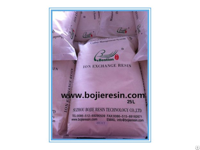 Phosphate Removal Ion Exchange Resin