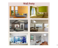 Wall Putty And Pop Anti Flaking Products Manufacturer