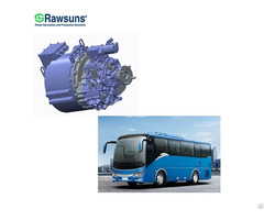 160kw Electric Motor With 2 Amt Transmission Ev Powertrain Bus Conversion Kit