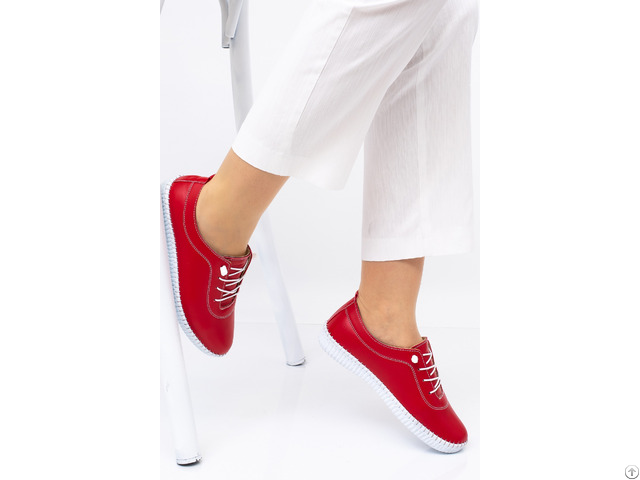 Red Color Rubber Shoes