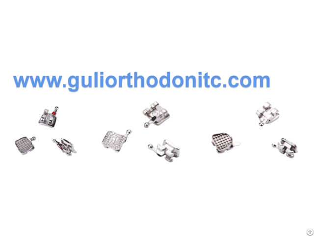 Orthodontic Monoblock Metal Brackets