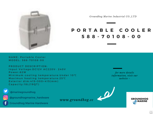 Portable Cooler 588 70108 00