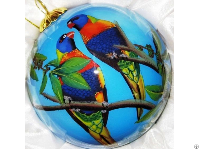 Hand Painted Blown Glass Ornaments And Baubles