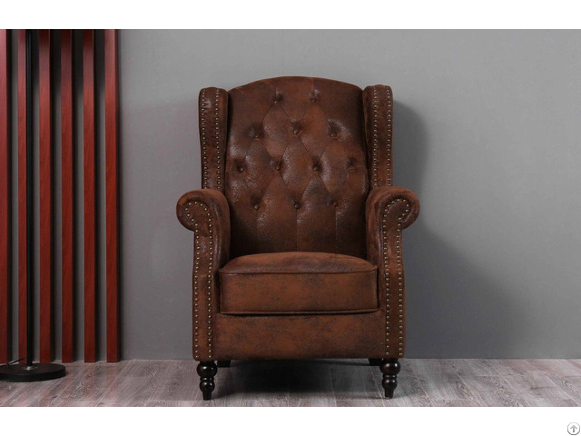 Chesterfield Chair With Ottoman