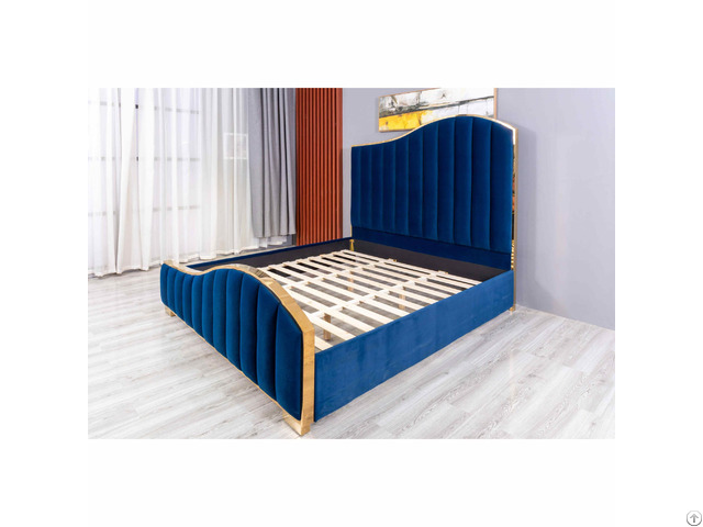 Channel Tufting Upholstered Bed