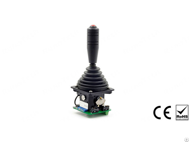 Runntech 24v Input Dual Axis 10k Conductive Plastic Potentiometer Joy Stick Control