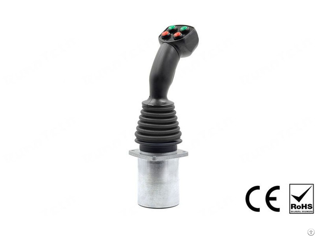 Runntech Multi Axis Canbus Output With Deadman Button And Cobra Head Joystick