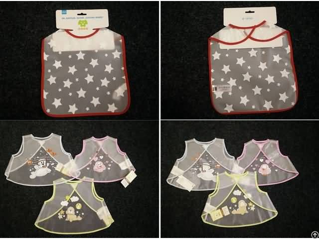 Babys Food Grade Bib Eat And Play Smock