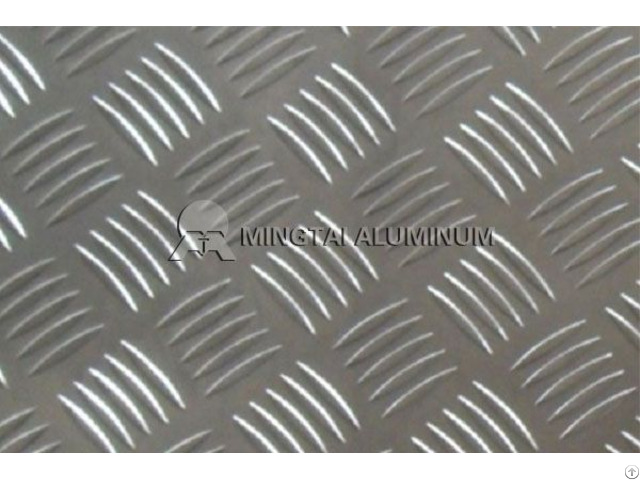 5052a Large Five Pattern Aluminum Plate Price For Car Anti Skid