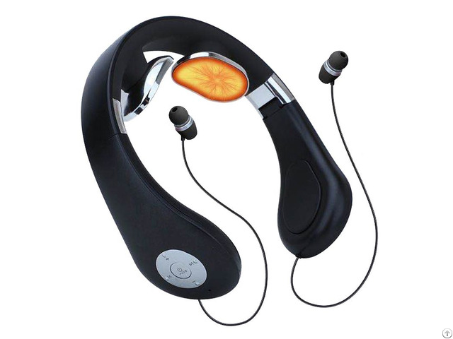 Intelligent Neck And Shoulder Massager Apparatus Bluetooth Earphone