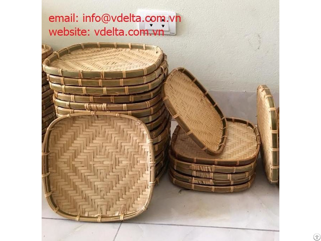 Beautifully Designed Bamboo Knitting Baskets From Vietnam