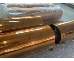 Polyimide Film With High Temperature Resistance 280 Degrees Celsius Dark Brown 0 025mm