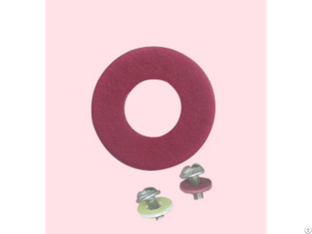 Cellulose Based Insulation Red Paper Gasket Vulcanized Fiber M3 6 0 5mm