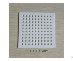 Aluminium Oxide Thermal Conductive Substrate With Without Multiholes Ceramic Processing