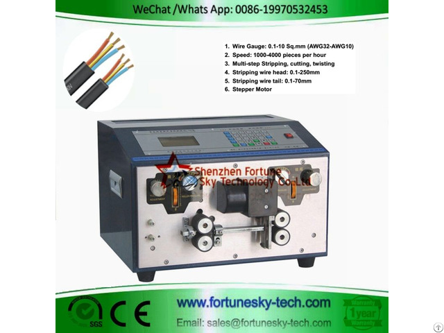 Fully Automatic Nm Cable Stripper Machine