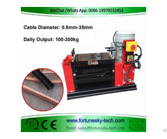 Cable Stripping Machine For Scrap Copper Recycling