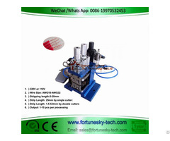 3fn Pneumatic Multi Conductor Cable Wire Stripping And Twisting Machine
